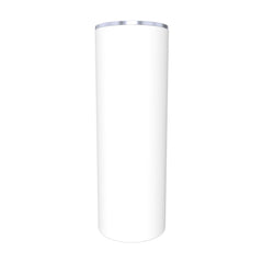 1pc Custom 20oz Stainless Steel Skinny Tumbler with Straw & Brush - Insulated Straight Travel Cup with Sliding Lid, No Minimum - Perfect Gift for Mom, Lover, Couple, Sister, Friend, Ideal for Car, Office, Home, Travel, Summer & Winter Use