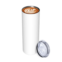 1pc Custom 20oz Stainless Steel Skinny Tumbler with Straw & Brush - Insulated Straight Travel Cup with Sliding Lid, No Minimum - Perfect Gift for Mom, Lover, Couple, Sister, Friend, Ideal for Car, Office, Home, Travel, Summer & Winter Use