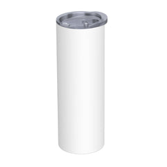 1pc Custom 20oz Stainless Steel Skinny Tumbler with Straw & Brush - Insulated Straight Travel Cup with Sliding Lid, No Minimum - Perfect Gift for Mom, Lover, Couple, Sister, Friend, Ideal for Car, Office, Home, Travel, Summer & Winter Use