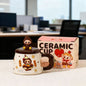 Pibo Bunny Ceramic Mug With Lid