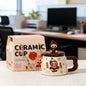 Pibo Bunny Ceramic Mug With Lid
